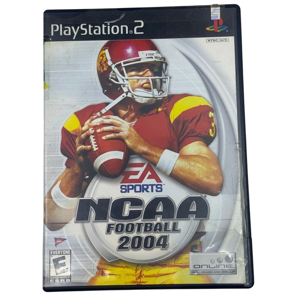 NCAA‎ Football 2004 Sony PlayStation 2 PS2 Complete Tested